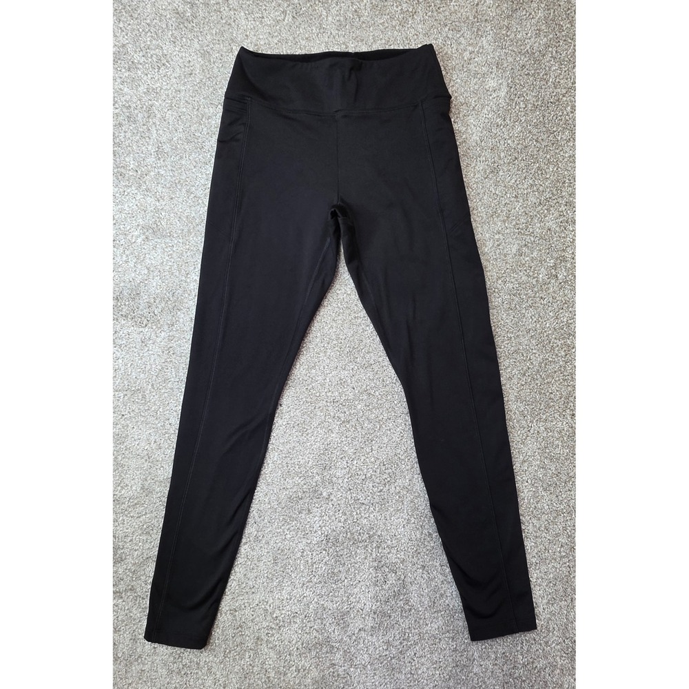 Pink Active Victorias Secret Black High Rise Pocket Leggings Womens Small
436